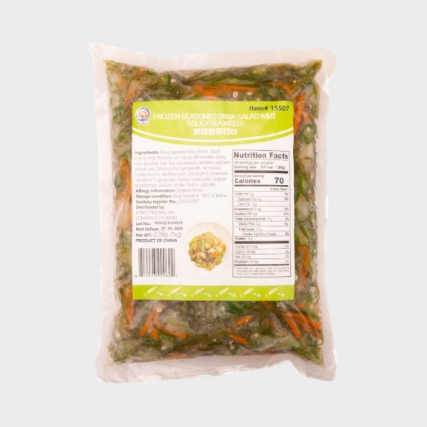 Seasoned Okara Salad WiSquid
