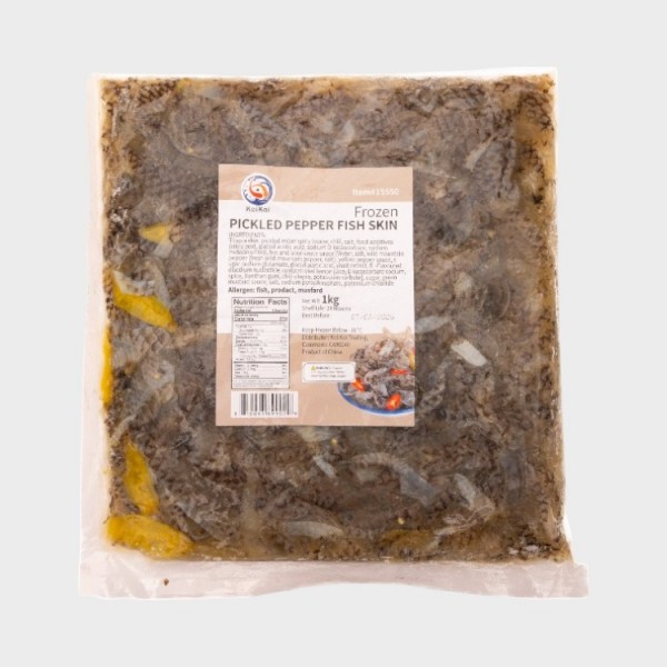 Pickled Pepper Fish Skin
