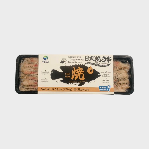 JPN Style Crispy Textured Tilapia Skewers (Long)