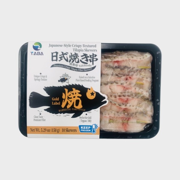 JPN Style Crispy Textured Tilapia Skewers (Short)